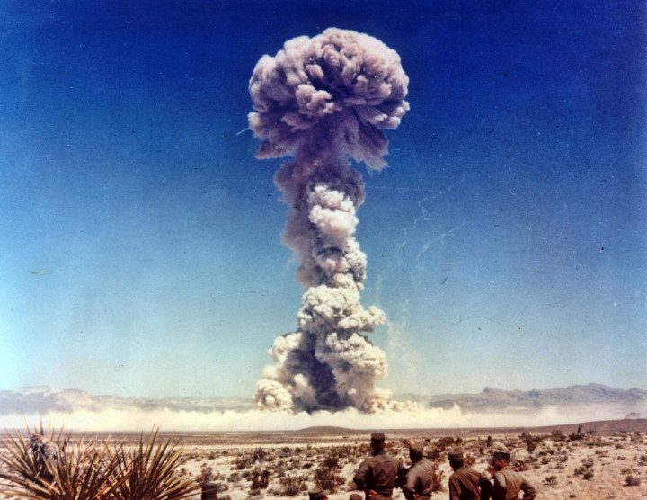 Airdrop atomic bomb