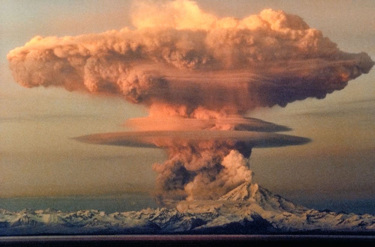 Supervolcano eruption