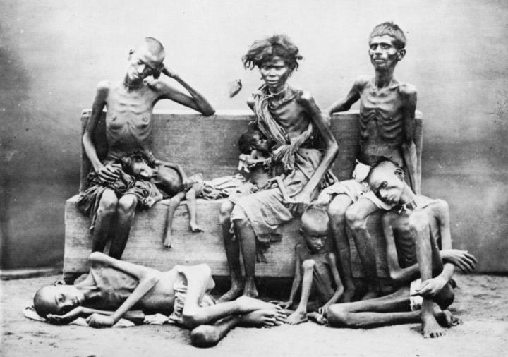 Starvation from famine