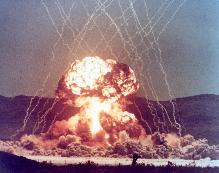 Nevada nuclear explosion